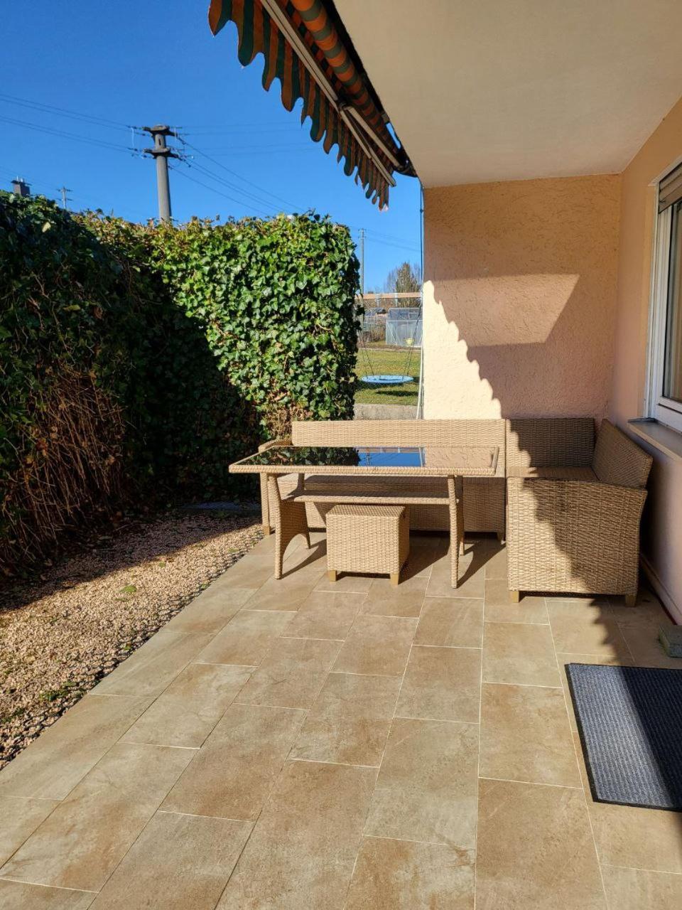 Ferienwohnung Naehe Legoland Mit Grossem Garten Und Terrasse Sontheim an der Brenz Ngoại thất bức ảnh