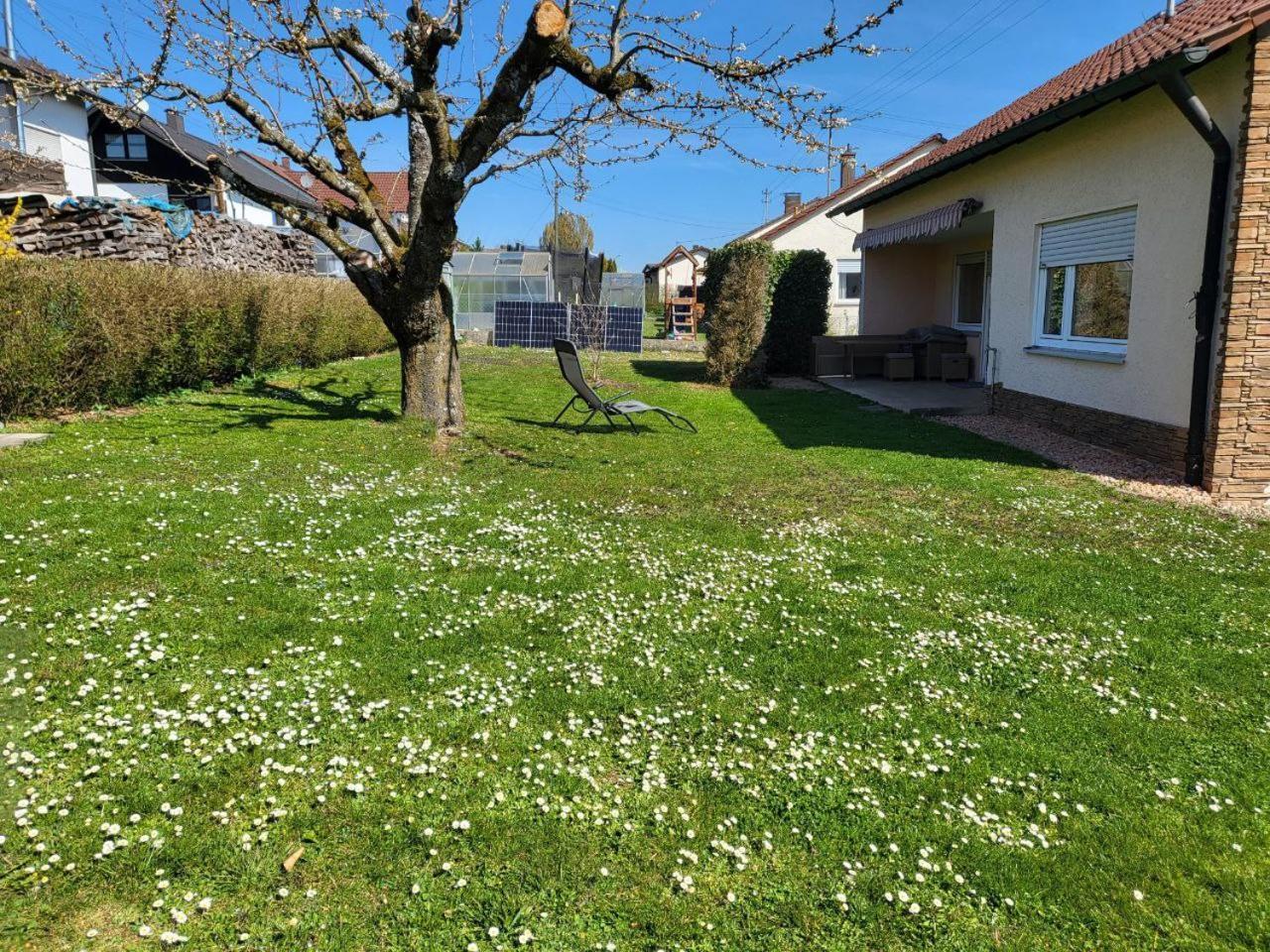 Ferienwohnung Naehe Legoland Mit Grossem Garten Und Terrasse Sontheim an der Brenz Ngoại thất bức ảnh