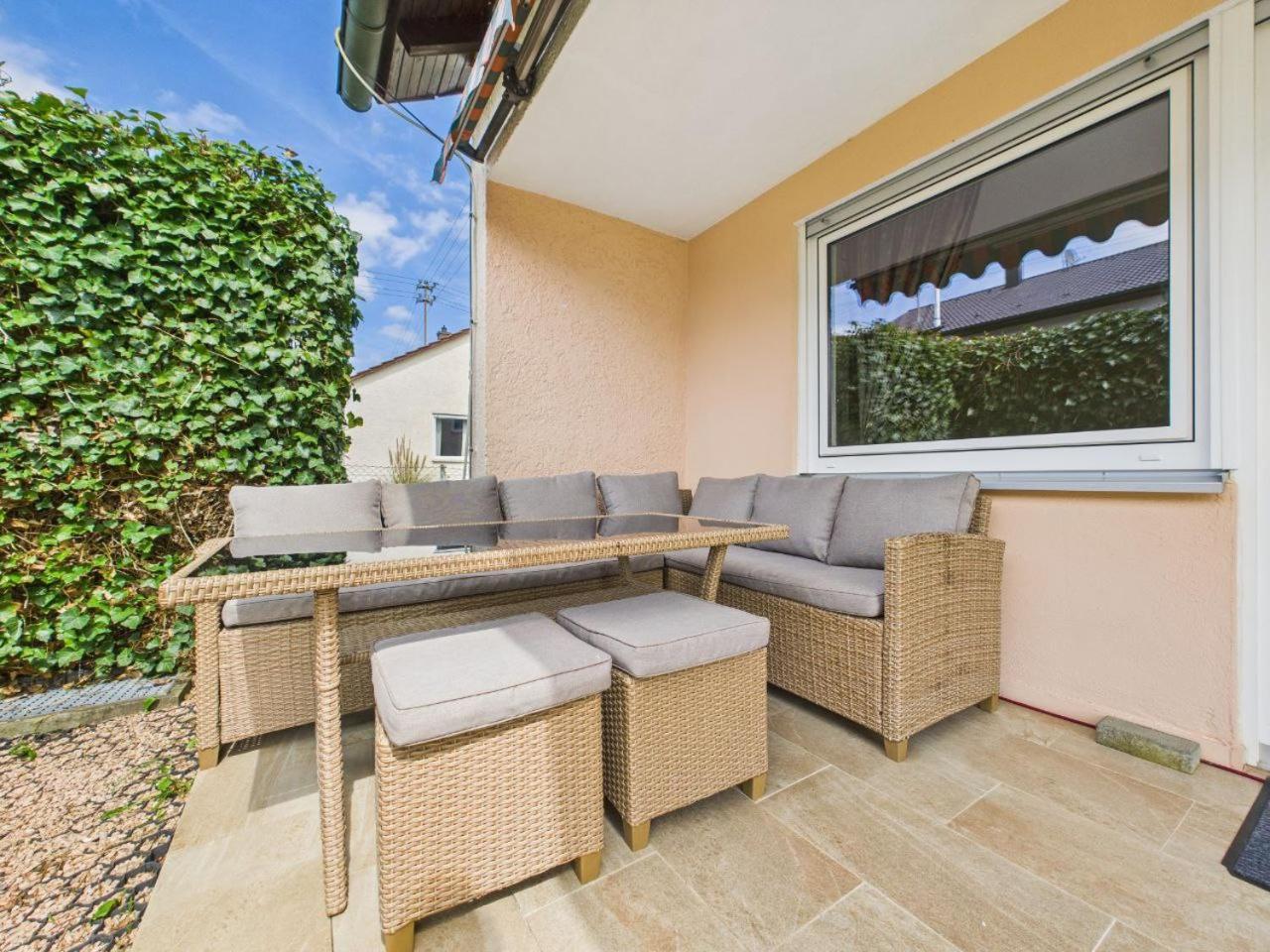 Ferienwohnung Naehe Legoland Mit Grossem Garten Und Terrasse Sontheim an der Brenz Ngoại thất bức ảnh